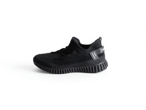 Scarpe da Fitness e Camminata con Tomaia in Mesh, Suola in Gomma, Intersuola in EVA, Unisex, Nere - Product Image 1
