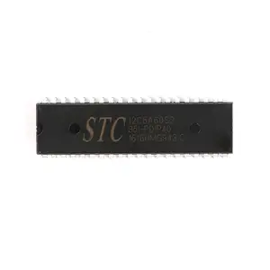 (इलेक्ट्रॉनिक घटक) stc12c5a60s2 STC12C5A60S2-35I-PDIP40