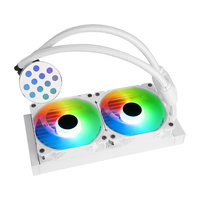 Refroidisseur d'air pour processeur SAMA RGB AIO, boîtier d'ordinateur, radiateur de processeur, refroidissement par eau 240 mm