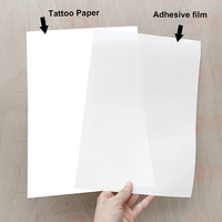 Autocollant de tatouage temporaire pour homme, personnalisable, à transfert d'eau, imperméable, imprimable, à faire soi-même, tendance, pour bras, maquillage beauté, vente chaude