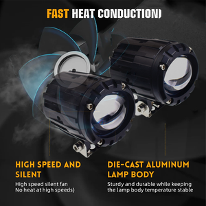 Per Senlo M5PLUS LED luce di guida ausiliaria fendinebbia anteriore per <span class=keywords><strong>BMW</strong></span> R1200GS/ADV <span class=keywords><strong>K1600</strong></span> R1200GS moto compatibile per Honda - Product Image 3