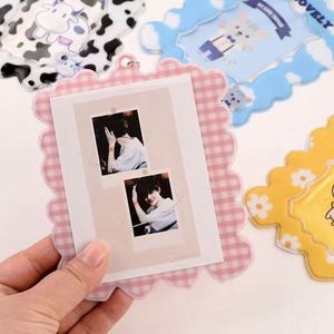 Porte-cartes personnalisé mignon style coréen en PVC pour photocartes Kpop et cartes de collection de stars - Product Image 4