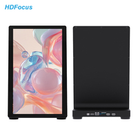 Tablet Interaktif Layar Sentuh Bentuk L HDFocus Android, Kios, Terminal Pemesanan Restoran & Bank, Digital Signage