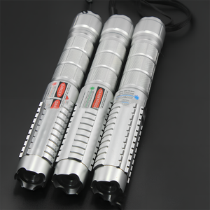 Có thể sạc lại hợp kim nhôm màu xanh lá cây Đèn pin laser với LED <span class=keywords><strong>Torch</strong></span> cho công nghiệp sử dụng ngoài trời - Product Image 1