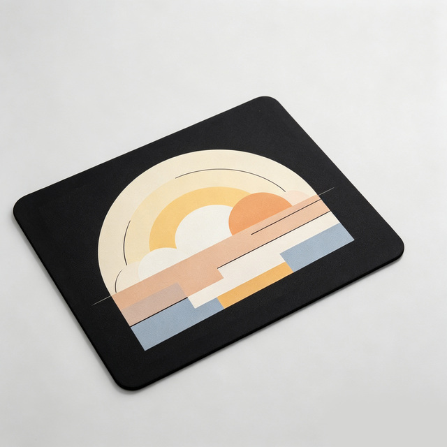 Spot Color Wholesale Mousepad Stable Glide Custom PVC Mousepad Desk Pad for Study Hall
