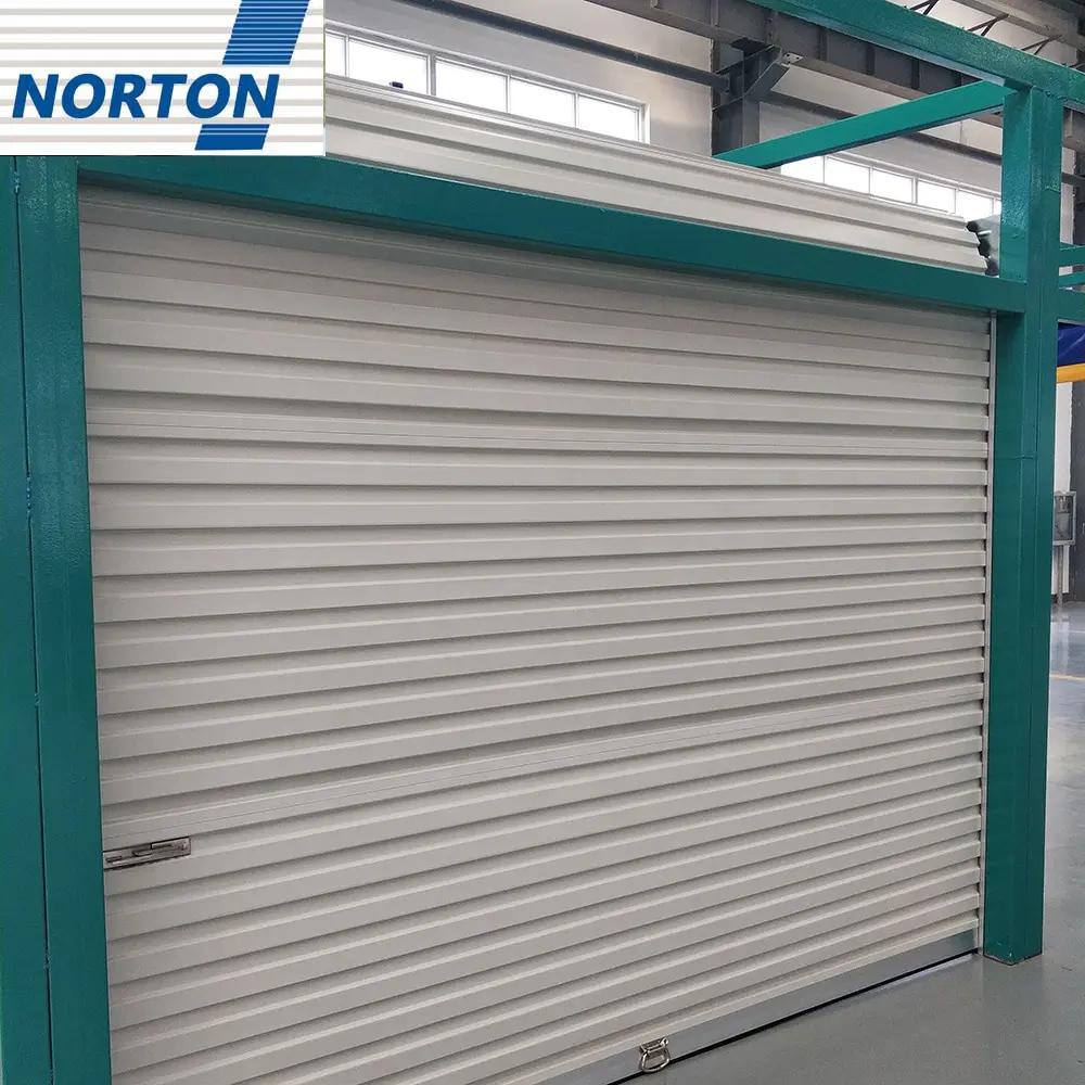 Self Storage Container Metal Manual Roll Up Sheet Door