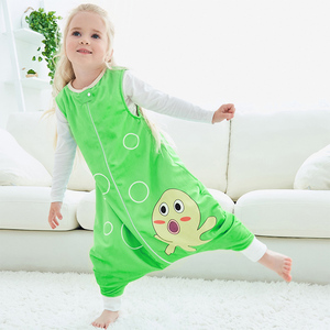 MICHLEY otoño verde sin mangas de dibujos animados pulpo niños camisones - Product Image 5
