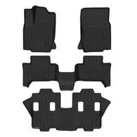 Hochwertige TPE 3D Bestseller Auto Matten Teppiche und Fußmatten für Toyota Prado 7-Sitzer 2024-2025