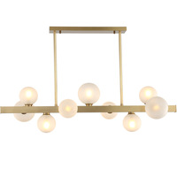 Usine Direct Bande Lampe De Luxe Restaurant Haricot Magique Restaurant bar Moderne Simple Créatif Nordique Lustre De Table