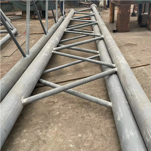 Buen precio Steel <span class=keywords><strong>Web</strong></span> Truss Roof Trusses ERW Técnica para pasillos y almacenes JIS SABS GS Certificado 12m de longitud - Product Image 4