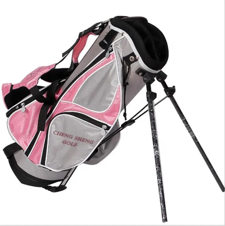 Bolsas de golf ligeras con disco de práctica OEM personalizadas al por mayor, nueva bolsa con soporte de golf para hombre, viene con lluvia