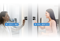 Interphone vidéo SIP Flyingvoice I86V 02 avec caméra 2MP, IP65, audio bidirectionnel, 2 touches de numérotation rapide, accès aux portes HD