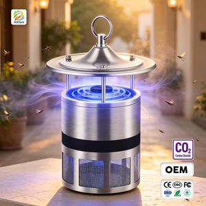 Piège à moustiques professionnel au dioxyde de carbone, système d'aspiration, attrape-moustiques étanche pour hôtels, fermes, fabricants, OEM - Product Image 1
