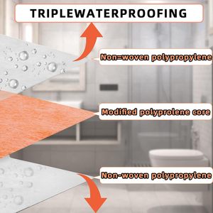 <span class=keywords><strong>Membrana</strong></span> Impermeable <span class=keywords><strong>para</strong></span> Ducha, Tela de Polietileno, Revestimiento Impermeable <span class=keywords><strong>para</strong></span> Baño, Cocina, Saunas y Áreas Húmedas - Product Image 4