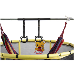 Trampoline d'intérieur pour enfants, <span class=keywords><strong>lit</strong></span> rebondissant familial avec filet de protection, jouet silencieux pour bébés et jeunes enfants - Product Image 2
