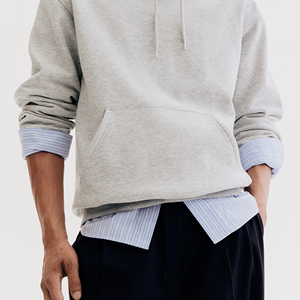 Cotton Knit Oversized Hoodie Cho Nam Giới Áo Thun Tùy Chỉnh Thiết Kế Thời Trang Dạo Phố Áo, Thoải Mái Dày Chất Lượng Cao Vải - Product Image 4