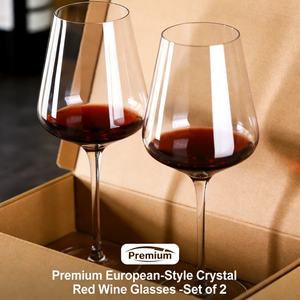 Copa de <span class=keywords><strong>Vino</strong></span> de Cristal Clásica, Cristalería Hecha a Mano de Alta Calidad, Diseño Minimalista, Sostenible, <span class=keywords><strong>Un</strong></span> <span class=keywords><strong>Par</strong></span> de Copas en Forma de Tulipán para <span class=keywords><strong>Vino</strong></span> Tinto y <span class=keywords><strong>Blanco</strong></span> - Product Image 5