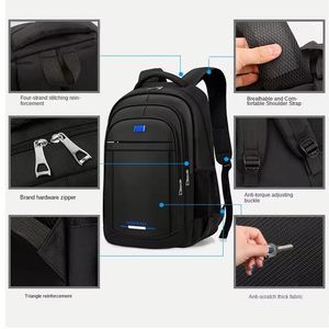 Hot Sale Custom logo Business <b>Large</b> Capacity Waterproof Outdoor Travel <b>Bag</b> Laptop Backpacks Student Back Pack for <b>Men</b> - Product Image 4