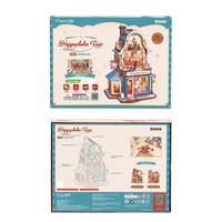 Robotime Rokr Toys Wholesale DIY Assemble Kit EAM01 Happyduke Toys Music Box 3D Wooden Puzzles