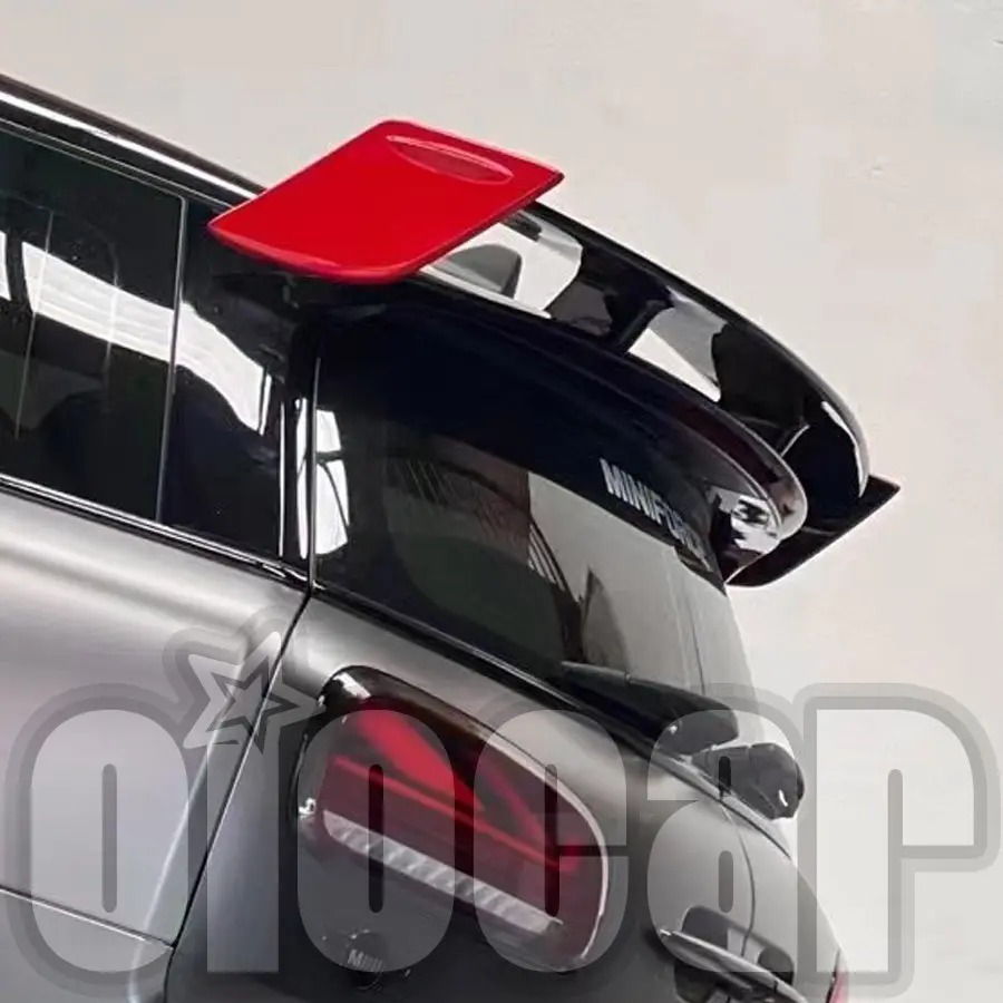 oiomotors V1 Carbon Fiber Racing Rear Spoiler Roof Wing for F54 Mini Clubman JCW Cooper S