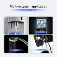 LEFOO OEM Grand Débit 60L/min 12V Mini Pompe à Eau de Circulation BLDC pour Chauffe-Eau Solaire Pompe Centrifuge DC Sans Balais