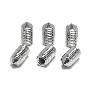 Perlengkapan Pintu dari Supplier China, Sekrup Set Soket Heksagonal Ujung Kerucut SS316 M3-M8 Polos untuk Pengunci Poros Penghubung Penutup Pintu - Product Image 5