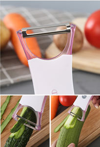 Éplucheur multifonction personnalisable en acier inoxydable Syh1267 pour fruits et légumes – Vente en gros - Product Image 4