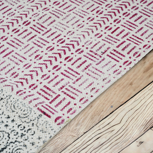 Alfombra de algodón moderna hecha a mano, alfombra antideslizante personalizada con mechones para adolescentes, uso de suelo tejido en el hogar, sala de estar o espacio al aire libre - Product Image 2