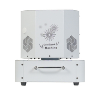 Machine à cascade froide double tête 1300W, projecteur DMX512 robuste pour concerts et finales