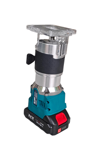 Motosierra inalámbrica de 21V con motor sin escobillas de 800W y 14000 RPM, máquina de recorte para carpintería, con batería de litio universal y base fija. - Product Image 5