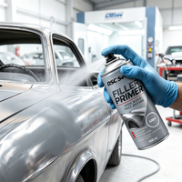 Peinture de base acrylique en aérosol pour réparation de carrosserie automobile 400ML avec excellente adhérence pour véhicules, métaux, plastiques et meubles