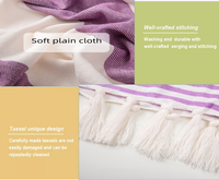 Vente en gros de serviettes turques en coton personnalisées serviettes de plage fouta turques en vrac