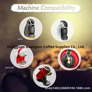 Cápsulas de Café Reutilizables y Recargables, Filtro de Cápsulas de Café Reutilizables para Cafeteras <span class=keywords><strong>Dolce</strong></span> <span class=keywords><strong>Gusto</strong></span> - Product Image 3