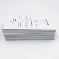Service d'impression de flyers publicitaires de haute qualité, personnalisés, papier couché double face imperméable A4 A5 A6