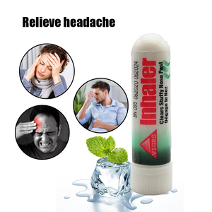 Inhalador Nasal en Cilindro de Menta, Refresca el Cerebro, Anti-Rinitis, Aspirador Nasal, Cura la Fatiga Nasal, Refrescante - Product Image 3