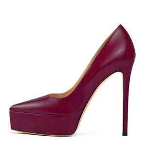 Zapatos de Tacón Alto Talla Grande 45 para Mujer, Zapatos de Punta Puntiaguda, Plataforma Ancha, Tacones de Aguja Sexys, Colores Personalizados, Sandalias de Vestir - Product Image 6