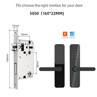 Cerradura Inteligente Digital para Puerta Sinon Security Airbnb Home Cerradura Tuya TTlock, Funciona con Alexa para Edificios de Apartamentos