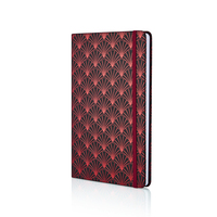 Libreta de Cuero PU Personalizada con Bolsillo Trasero, Tamaños A4, A5 y A6