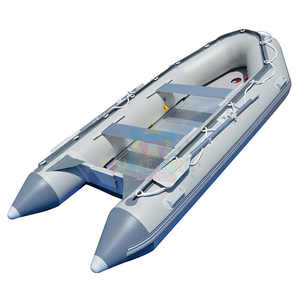 Bateau de pêche gonflable <span class=keywords><strong>en</strong></span> PVC haute pression, <span class=keywords><strong>tube</strong></span> rigide résistant, plancher <span class=keywords><strong>en</strong></span> aluminium Zodiac, bateau gonflable pour la pêche - Product Image 2