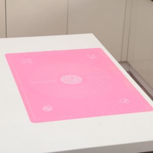 뜨거운 판매 공장 사용자 정의 로고 40*50CM 30*40cm 실리콘 베이킹 매트 실리콘 베이킹 매트 - Product Image 2