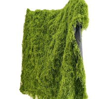 Tapis de mousse en plastique de gazon de mousse verte artificielle plantes réalistes mur de mousse sol de paysage de jardin pour la décoration de restaurant