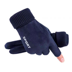 Gants de sport à séchage rapide avec logo personnalisé, poignets côtelés, antidérapants, compatibles écran tactile, pour la conduite en extérieur, le camping et les activités quotidiennes - Product Image 6