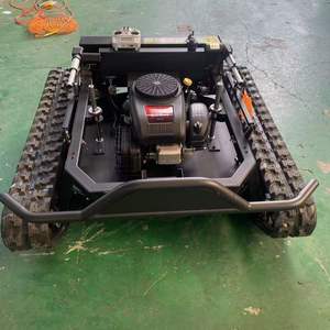 Cortadora de Césped a Gasolina de 7.5HP con Control Remoto y Orugas, Ancho de Corte de 540mm para Huertos, Jardines y Terrenos Baldíos - Product Image 1