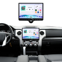 Écran radio MOOKAKA 11,5 pouces pour Toyota Tundra/Sequoia 2014-2018, navigation GPS Android, écran stéréo, CarPlay, Android Auto