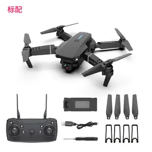 Drone E88 Mini lipat FPV kamera WIFI, mainan Quadcopter helikopter RC tahan tinggi dengan kamera HD 1080P