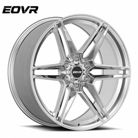 Rines EVOR Forjados OEM Cromados Cóncavos con Borde Profundo de 17 19 20 21 22 Pulgadas para Autos Deportivos AUDI, Tesla, BMW, Urus, Nissan
