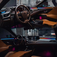 Kit d'éclairage d'ambiance intérieur LED Symphony 256 couleurs LHD/RHD pour Lexus ES 2018-2025 – Accessoires de bande lumineuse automatique pour une ambiance optimale
