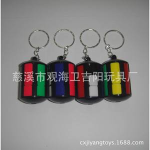 JY-201 Juguete de Rompecabezas Torre Mágica con Llavero para Niños, Juguete Educativo, Rompecabezas de 7 Colores - Product Image 2