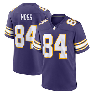 Maillot de football américain classique violet Minnesota 2026 personnalisé, chemises brodées, uniformes de jeunes brodés, vêtements de sport avec logos - Product Image 6