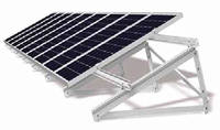 Support de panneau en acier galvanisé pour installation solaire photovoltaïque au sol ou sur toit de carport, fabriqué en Chine
